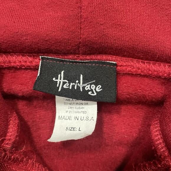 Vintage USC Trojans Russell Apparel Y2K Hoodie Adult Size L Embroidered - Picture 6 of 7